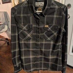 Dixxon Black Rifle Coffee Company Coffee or Die flannel women's small